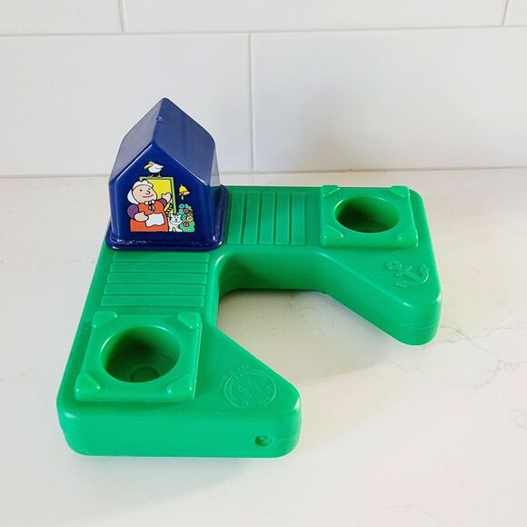 Vintage Johnson & Johnson Harbor Village Dock Blue House Floating Bath Toy 1981 - Picture 5 of 11